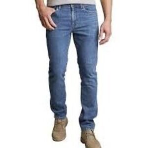 NWT English Laundry Mens Reg. Fit Blue Wash Indigo Denim Jeans 34x32